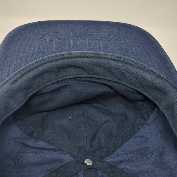 Radar Skis Slideback Baseball Cap Blue One Size Adjustable Embroidered Rope - Picture 7 of 8